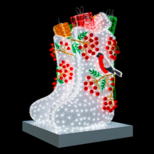 Светодиодная фигура Валенки 200 см., Сад Радости (SR064)