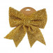 Бант Бьянка 24x24 см., 1 шт., золото, Christmas DeLuxe (86825)