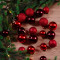 Набор стеклянных шаров  Гранатовый Коктейль mix, красный, 42 шт, Kaemingk (149071) 