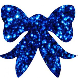 Бантик из пенофлекса 20 см., синий, ПромЕлка (Б2-200-BLUE)