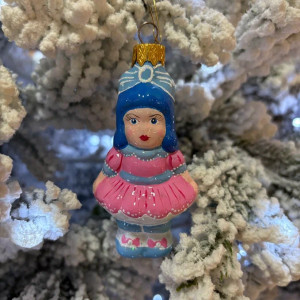 Формовая игрушка Мальвина 10 см., стекло, Витус (46447)