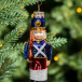 Елочное украшение Солдатик, стекло, 11,5 см., 1 шт., Витус (А224)
