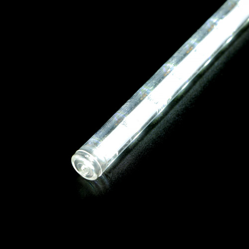 Гирлянда тающие сосульки 10 шт по 50 см., 12В, 540 Белых светодиодов, провод черный ПВХ, IP20, Laitcom (CCL540-11-3W)