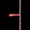 Светодиодная бахрома 4,9*0,5 м., 240 LED красный, мерцание, прозрачный провод ПВХ, Beauty Led (PIL240BLW-10-2R)