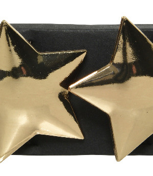 Кольца для салфеток Звезды, 4 см., 4 шт., золото, Kaemingk (607998/3)