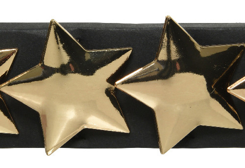Кольца для салфеток Звезды, 4 см., 4 шт., золото, Kaemingk (607998/3)