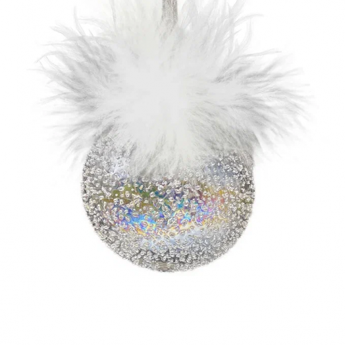 Набор стеклянных украшений Ледяной дождь 80 мм., 9 шт., шар, капля, луковка, прозрачный, Christmas DeLuxe (14033) в Санкт-Петербурге