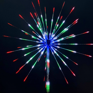 Светодиодная Фигура Фейерверк 2.4 м., 24В, 1728 RGB LED, мерцание, IP65, LTC (FRW-240-T48)