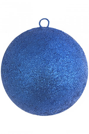 Шар из пенополистирола с блестками Искристый 120 мм., синий, ПромЕлка (SHI-120BLUE)
