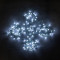 Светодиодная гирлянда Пятиминутка для ели высотой 1.8 м., 168 холодных белых LED ламп, зеленый ПВХ, Beauty Led (GFM168C-14-1W) 