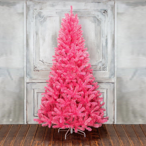 Искусственная елка Искристая 120 см., розовая, мягкая хвоя, ЕлкиТорг (151120) в Белгороде