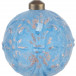 Винтажный стеклянный шар Лазурное кружево 10 см., 1 шт., Karlsbach (09834)
