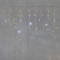 Светодиодная бахрома 3,1*0,5 м., 150 желтых LED ламп, мерцание, прозрачный провод ПВХ, LTC (PIL150BLW-10-2Y)