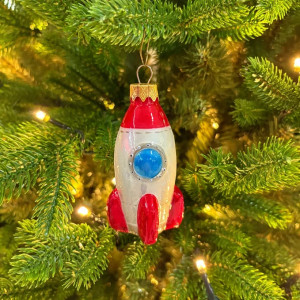 Формовая игрушка Ракета 10 см., стекло, Витус (А362)