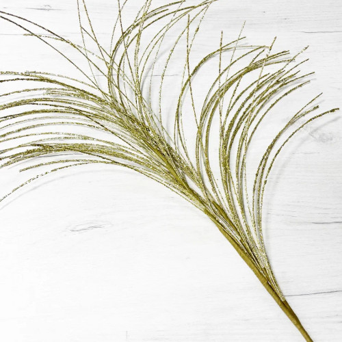 Ветвь Блестящая золото 102 см., Christmas DeLuxe (89539)