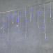 Светодиодная бахрома 3,1*0,5 м., 150 синих LED ламп, мерцание, прозрачный провод ПВХ, LTC (PIL150BLW-10-2B) в Санкт-Петербурге
