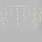 Светодиодная бахрома 3,1*0,5 м., 120 LED, шампань, статика, прозрачный провод ПВХ, LTC (PIL120CAP-10-2CH)