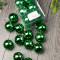 Набор пластиковых шаров Вероника 60 мм., зеленый глянцевый, 12 шт., ЕлкиТорг (150218)