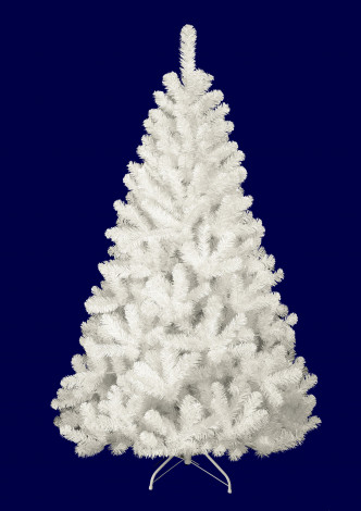 Белая искусственная сосна Радужная 3 м. интерьерная, мягкая хвоя, ЕлкиТорг (17300)