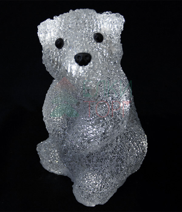 Светодиодная фигура Медвежонок Бобби 20 см., Beauty Led (L-A-B009D) в Белгороде