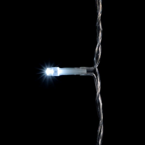 Светодиодный занавес 2*3 м., 600 белых LED ламп, облегченный, прозрачный провод ПВХ, LTC (PCL600NOT-10-2W) в Санкт-Петербурге