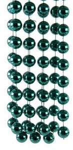 Бусы пластиковые Гигант 20 мм * 270 см изумрудные, Kaemingk (001830)