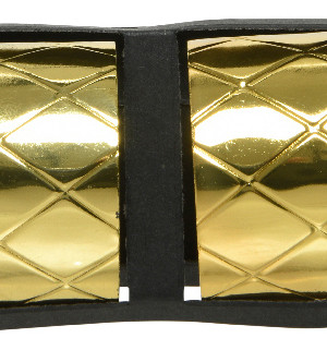 Кольца для салфеток Золото любви 4,5 см., 4 шт., ромбы, золото, Kaemingk (607999/1)