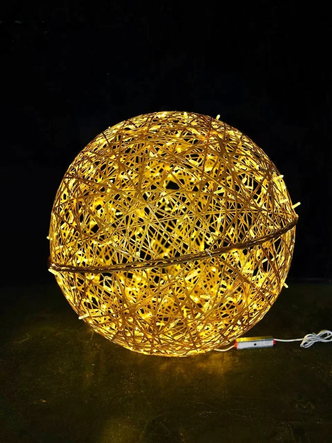 Светодиодная инсталляция Шар 20 см. 1 шт., Сад Радости (SR266)