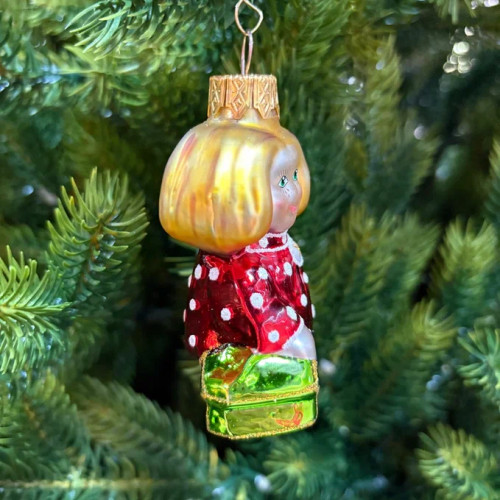 Формовая игрушка Домовенок 8 см., стекло, Витус (А440)