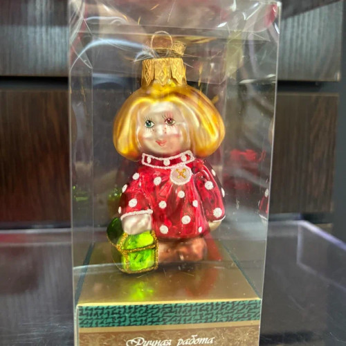 Формовая игрушка Домовенок 8 см., стекло, Витус (А440)