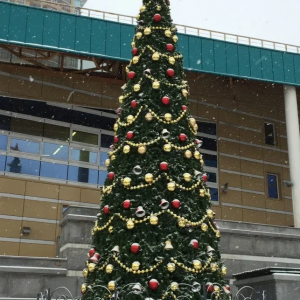 Уличная елка Евро-2 зеленая 30 м., каркасная, ПВХ, Green Trees (GT30EVPVC)