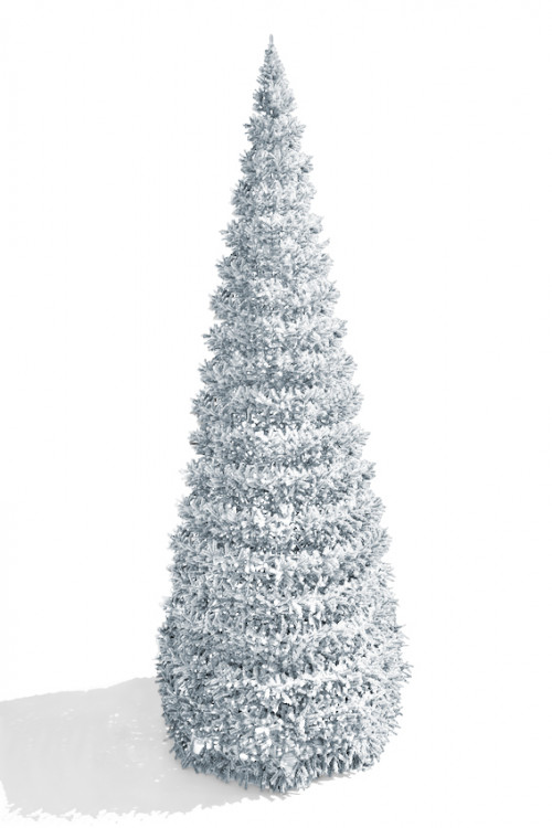 Уличная сосна Евро-2 белая 6 м., каркасная, Леска, Green Trees (GT6EVLESW)