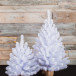 Елка Исландская белоснежная в мешочке 90 см., мягкая хвоя, Triumph Tree (73817)