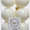 Набор пластиковых шаров Дивный 60 мм, белый пух, 12 шт, Kaemingk (021918)