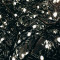 Светодиодная гирлянда Пятиминутка для ели высотой 2.1 м., 224 холодных белых LED ламп, зеленый ПВХ, Beauty Led  (GFM224C-14-1W)