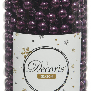 Пластиковые бусы Бисер 8 мм*10 м., пурпурный, Kaemingk (000708)