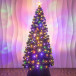 Оптоволоконная елка с LED лампочками Праздничная 120 см., пвх, контроллер (Т2206В-120)