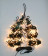 Светодиодная гирлянда Пятиминутка для ели высотой 2.1 м., 224 теплых белых LED ламп, зеленый ПВХ, Beauty Led (GFM224C-14-1WW)