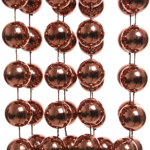 Бусы пластиковые Гигант 20 мм*270 см., палисандровый, Kaemingk (001841)