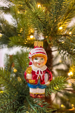 Формовая игрушка Буратино 9.5 см., стекло, Витус (А448)