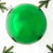 Шар пластиковый глянцевый 200 мм., зеленый, ЕлкиТорг (150610)