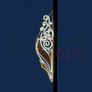 Светодиодная консоль Ландыш 57*207см., 220В, Conso (KPF-020-L001)