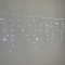 Светодиодная бахрома 3,1*0,5 м., 120 LED, холодный белый, статика, белый провод каучук, LTC (ECO120-8-2WW)