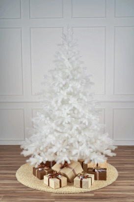 Искусственная ель Монблан хрустальная 210 см, 100% литая хвоя, Max Christmas (ЕЛМХ21)