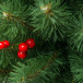 Искусственная елка Верона 60 см. с красными ягодками, мягкая хвоя ПВХ, ЕлкиТорг (67060)