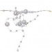 Гирлянда String Pearls Жемчужина, на батарейках, теплое белое свечение (728-34)