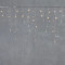 Светодиодная бахрома 3,1*0,5 м., 150 теплых белых LED ламп, мерцание, прозрачный провод ПВХ, LTC (PIL150BLW-10-2WW)