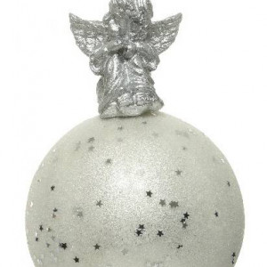 Шар стеклянный Парящий Ангел h-12 см., Kaemingk (030097) 