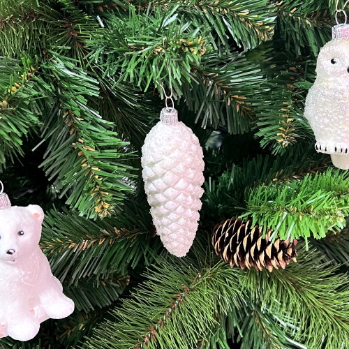 Набор стеклянных игрушек Лесной, 3 шт., Irena CO (63156/1)