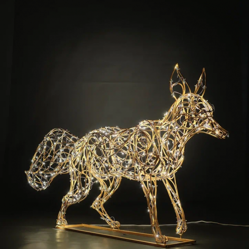 Светодиодная фигура Лиса 90 см., Сад Радости (SR172) 